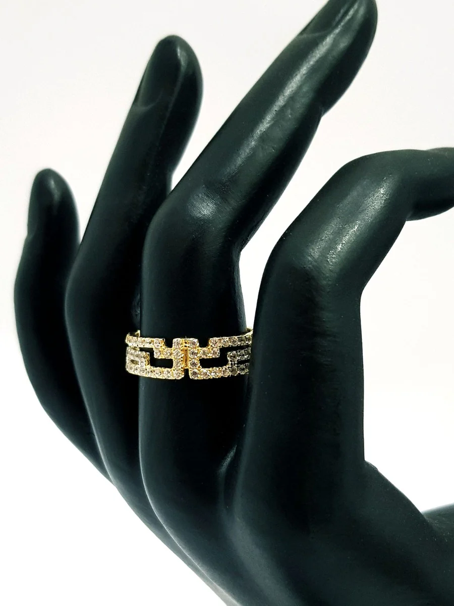 18K Pure Gold Carnes Ring - Image 3