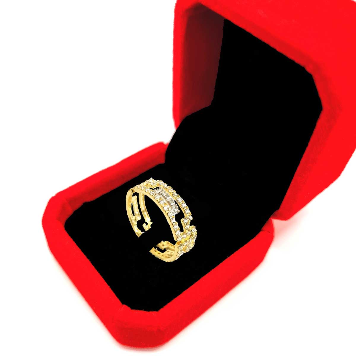 18K Pure Gold Carnes Ring - Image 4