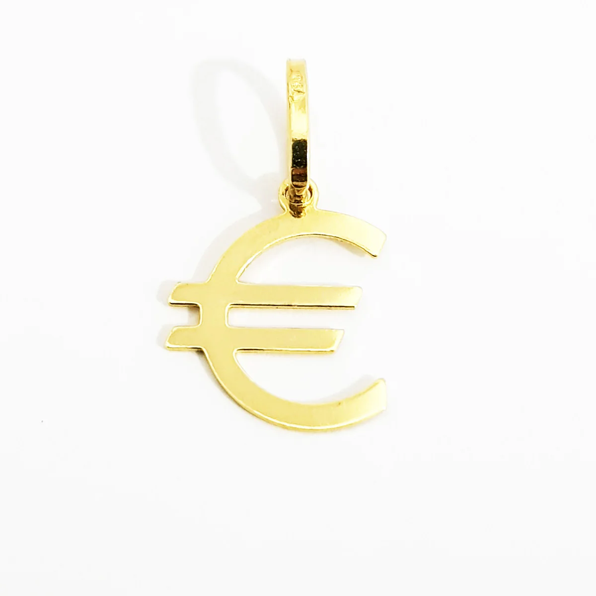 18K Pure Gold Euro Luck Necklace - Image 3