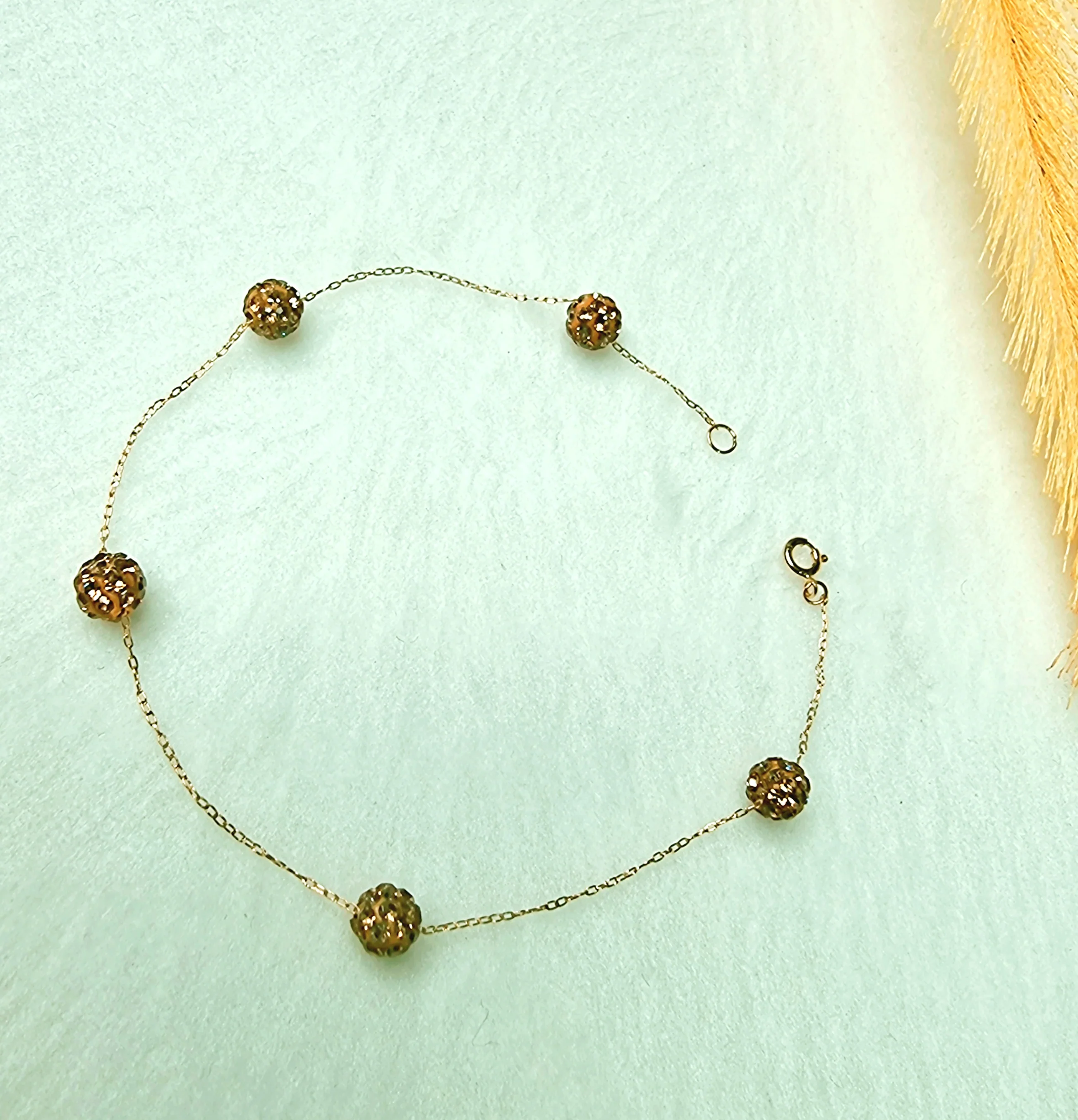 18K Pure Gold Bracelet - Image 4