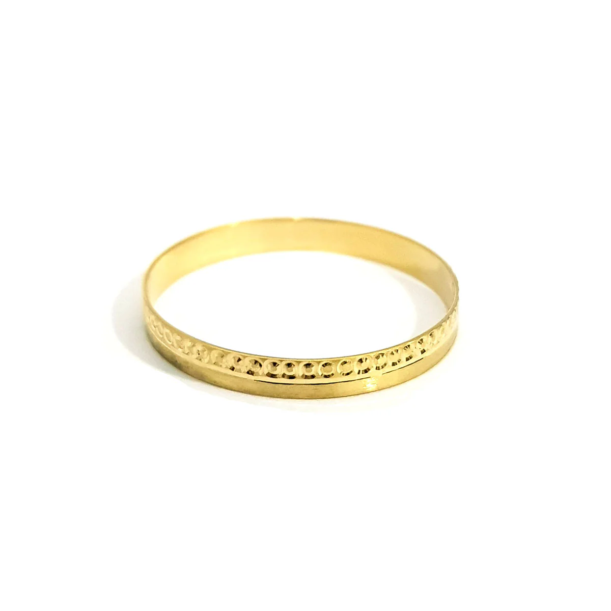 18K Pure Gold Couple Ring - Image 5