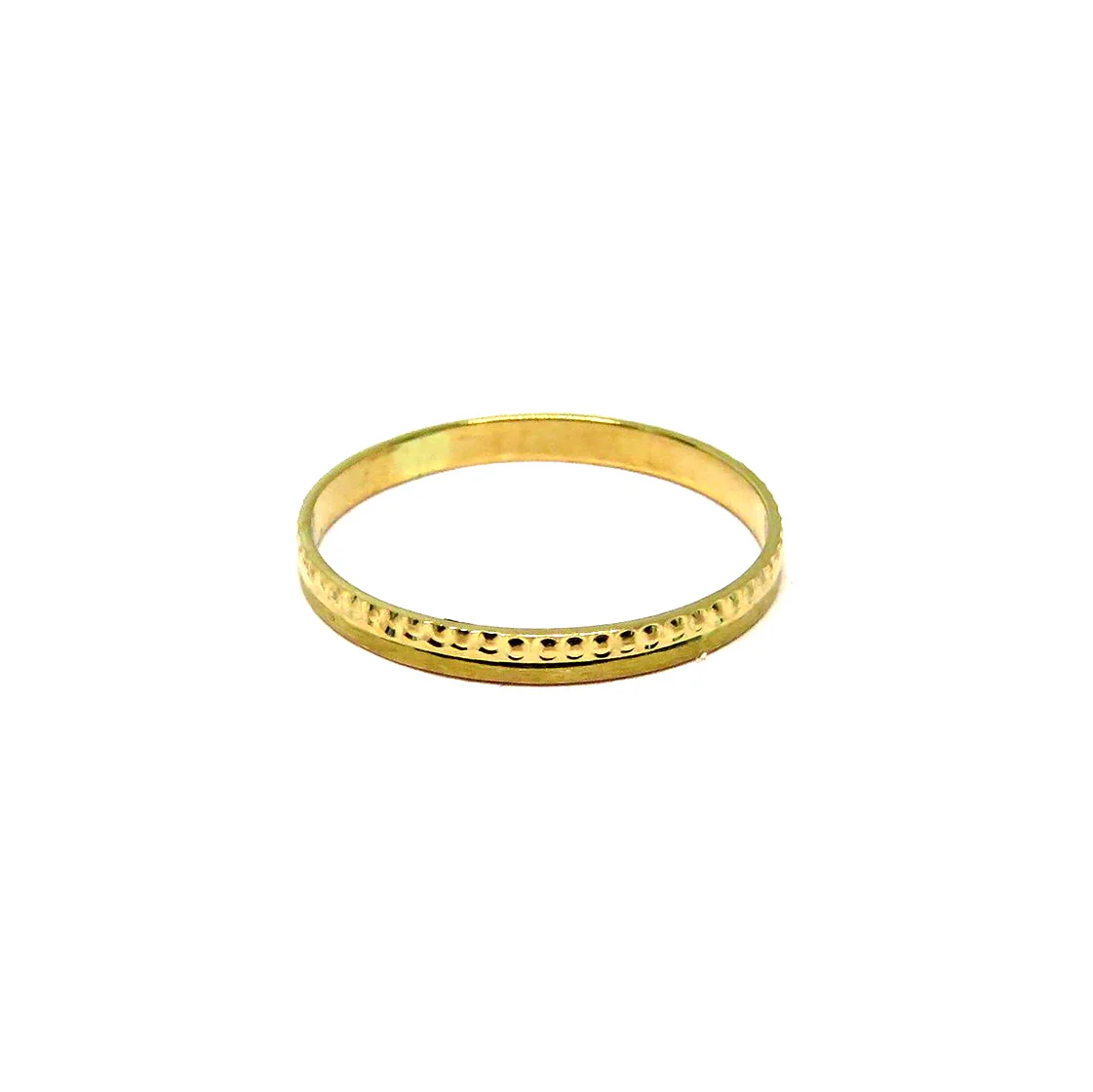 18K Pure Gold Couple Ring - Image 6