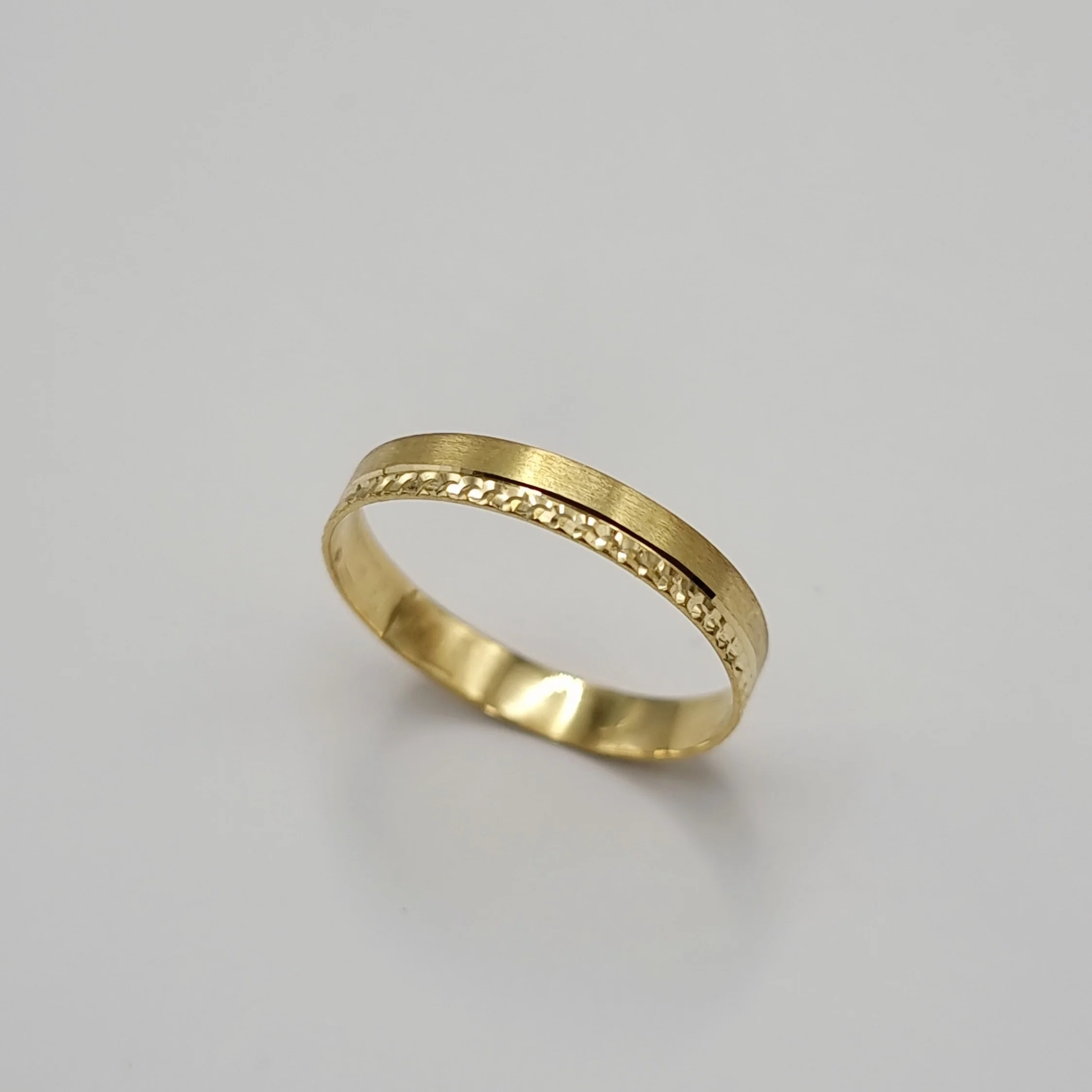 18K Pure Gold Couple Ring - Image 7