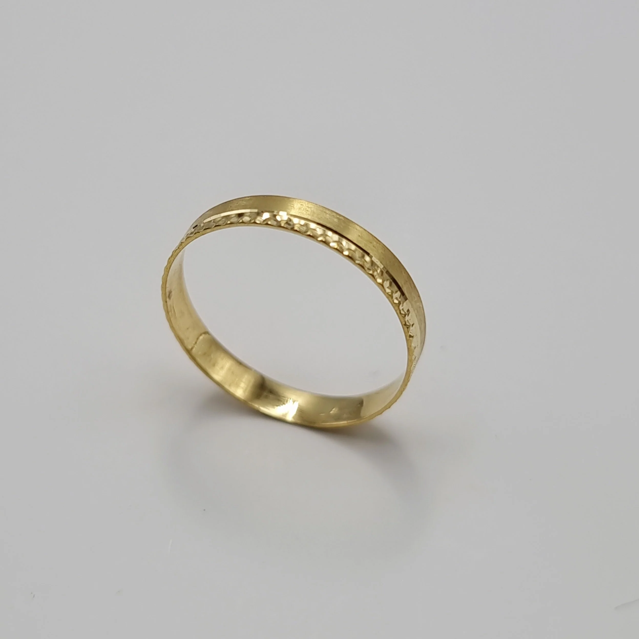 18K Pure Gold Couple Ring - Image 8
