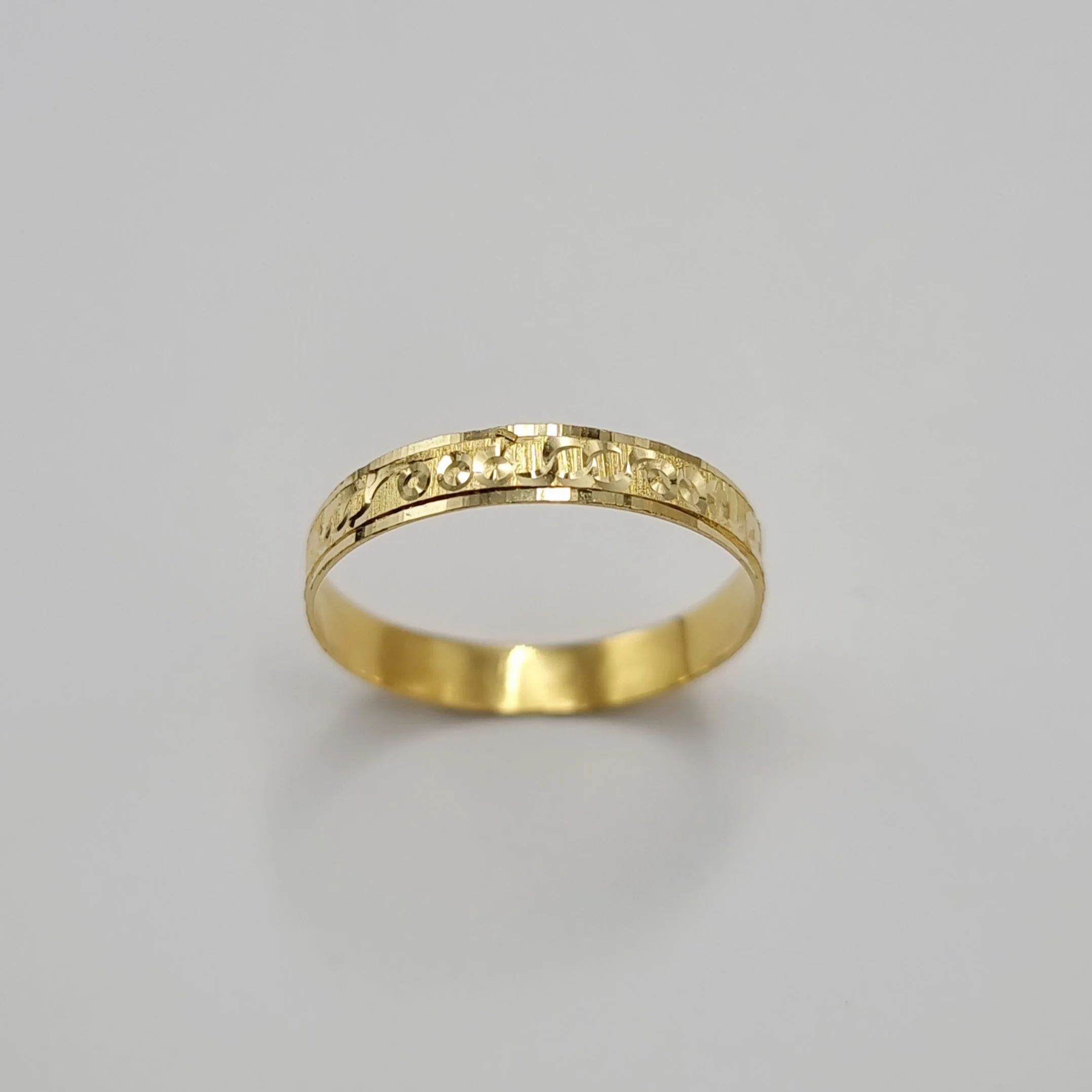 18K Pure Gold Couple Ring - Image 7