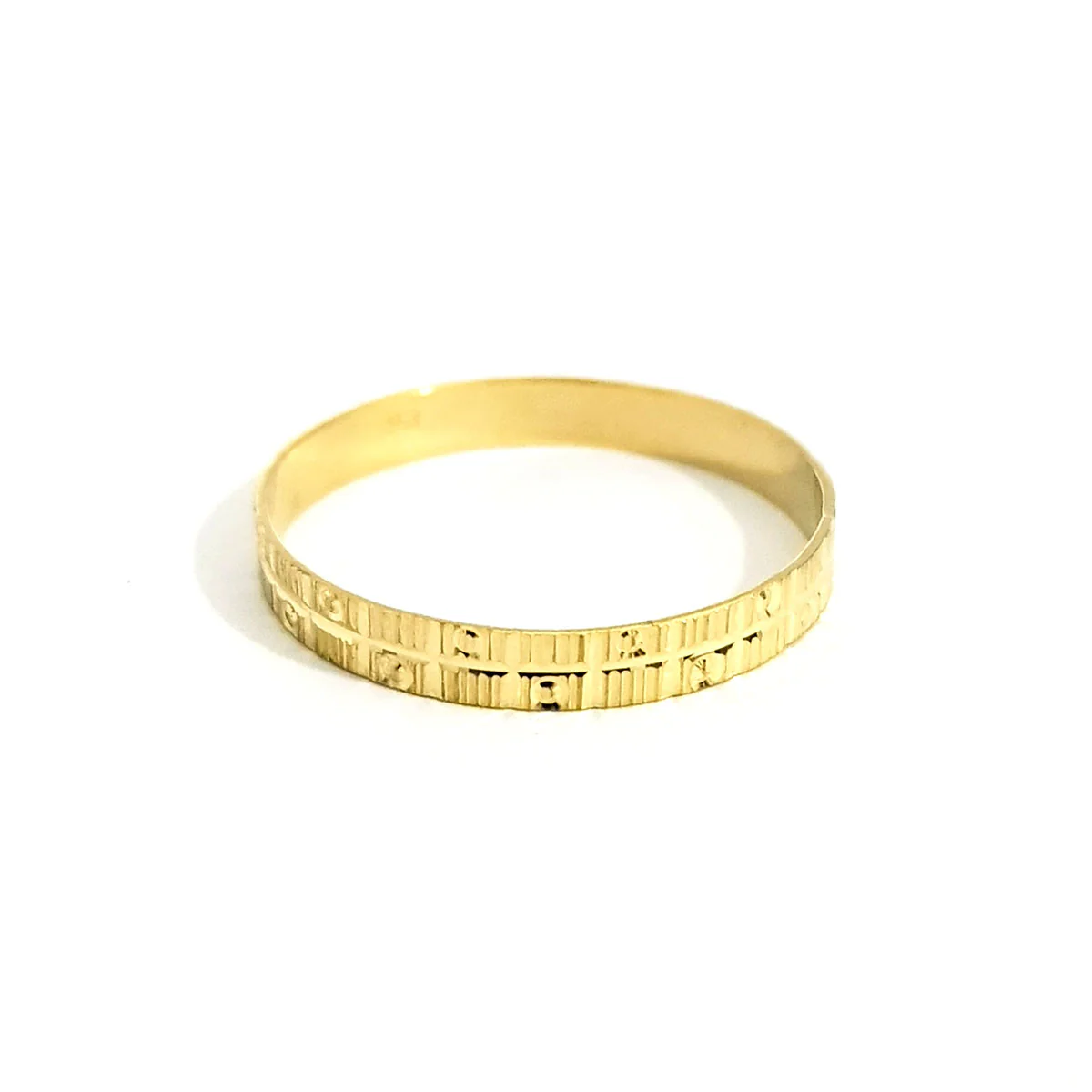 18K Pure Gold Couple Ring - Image 8