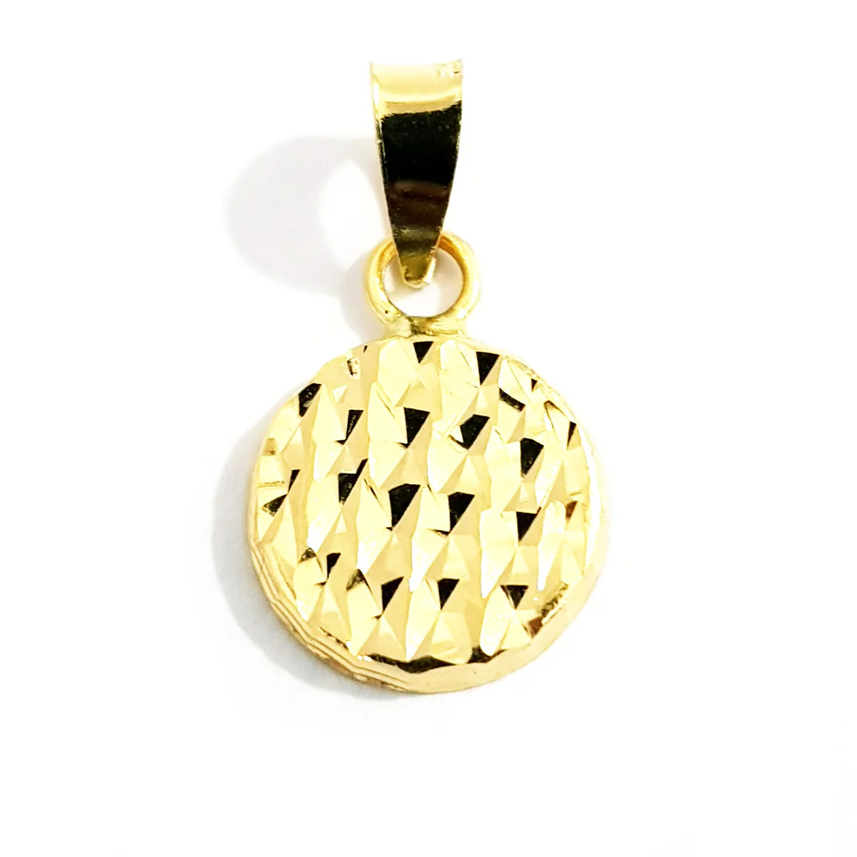 18K Pure Gold Round Necklace - Image 3