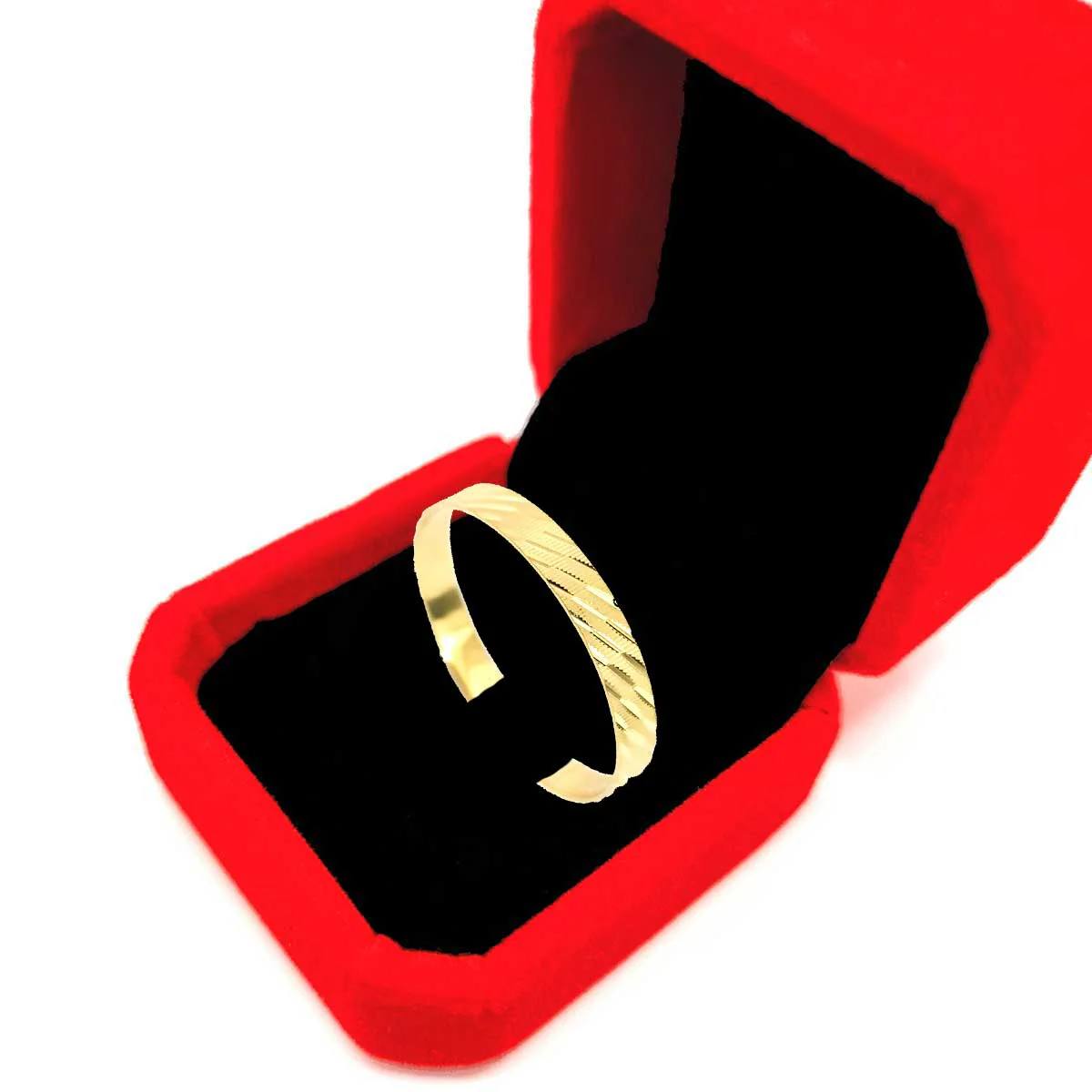 18K Pure Gold Couple Ring - Image 10