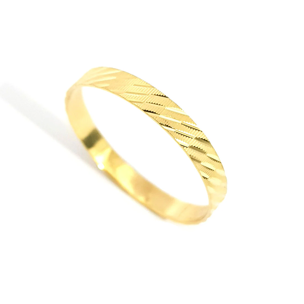 18K Pure Gold Couple Ring - Image 6