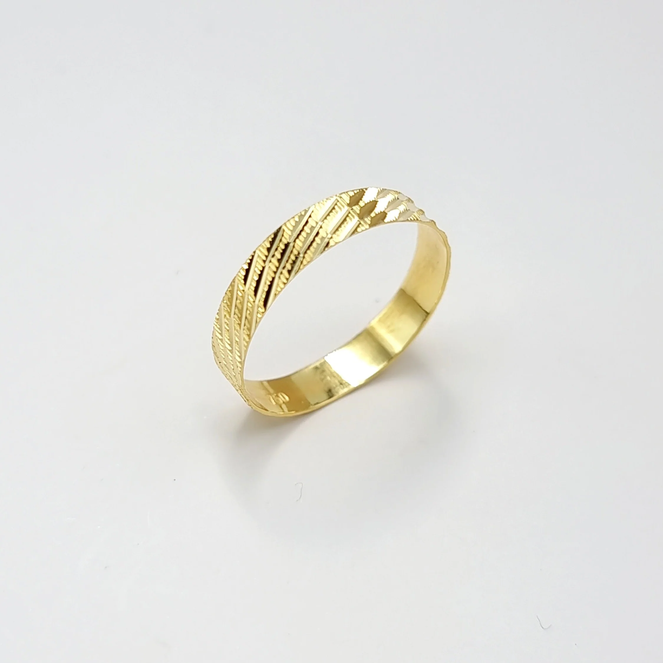 18K Pure Gold Couple Ring - Image 7