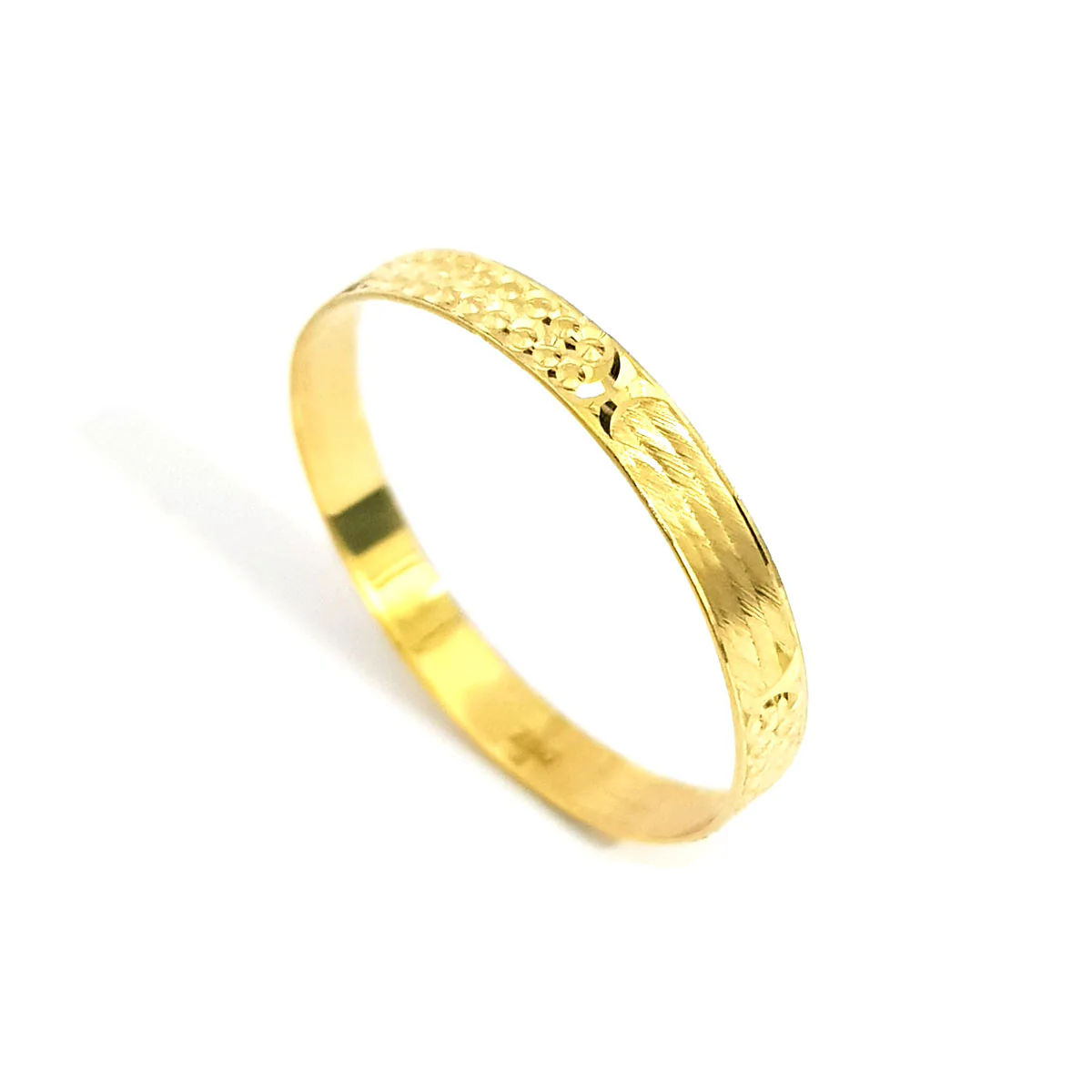 18K Pure Gold Couple Ring - Image 4