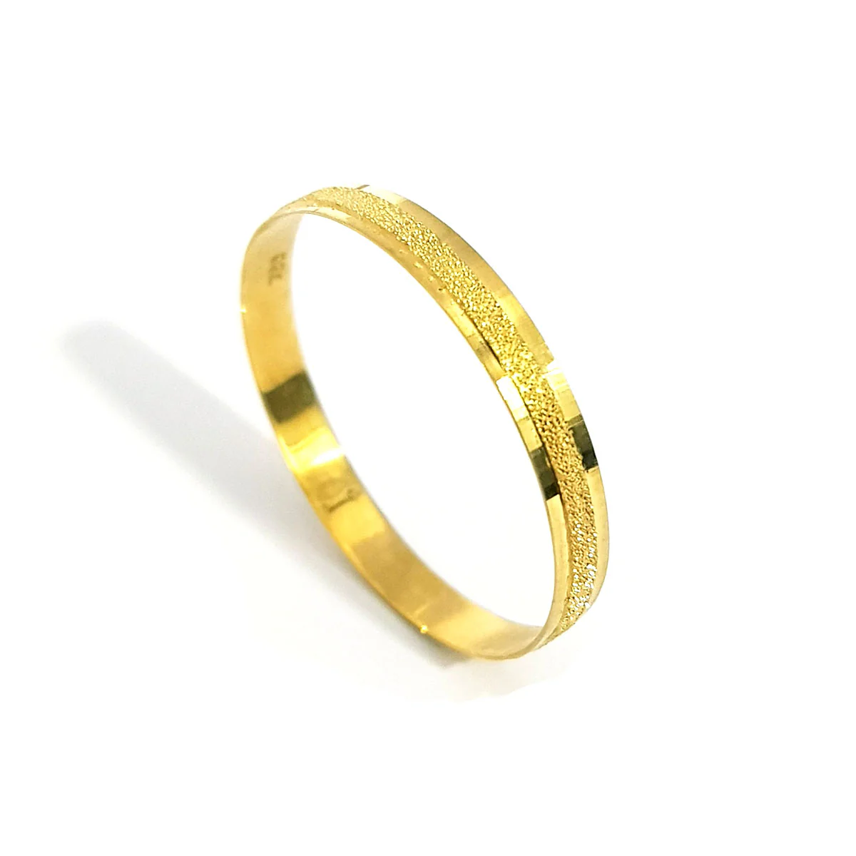 18K Pure Gold Couple Ring - Image 4