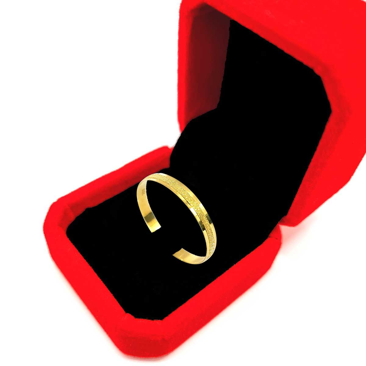 18K Pure Gold Couple Ring - Image 6