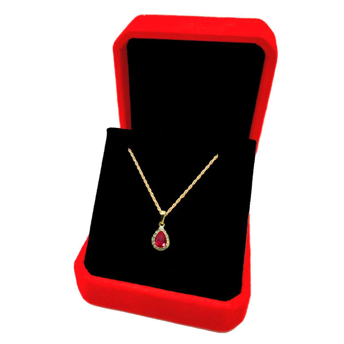 18K Pure Birthstone (July) Necklace - Image 3